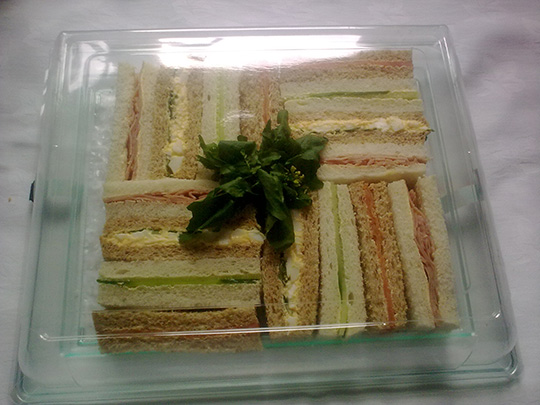 Corporate Sample Sandwiches
